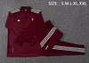 Joyfball 2025/2026 Ajax Half-Pull Training Suit Maroon Retro version Football Shirt 1:1 Thai Quality