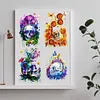 Diamond Painting -DIY Round Drill Skull