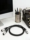3Pin Audio Speakers Splitter Patch Cable 1 XLR Female To 2 XLR Male Stereo Audios Adapter Patching Cable Shielded Patching Cord Adaptor for Recording Speaker Systems Radio Station
