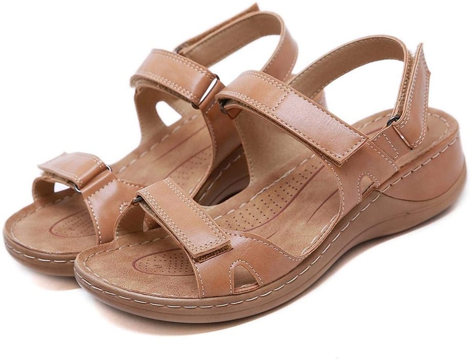 Sursell Women's Comfy Orthotic Sandals