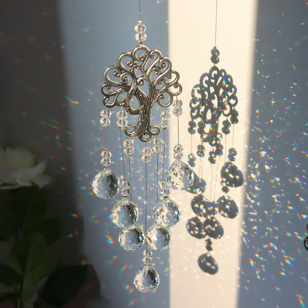 

Seven Pearl Tree - Art Crystal Suncatcher, 501 Original