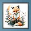 Diamond Painting -DIY Round Drill Fox(40x40cm)