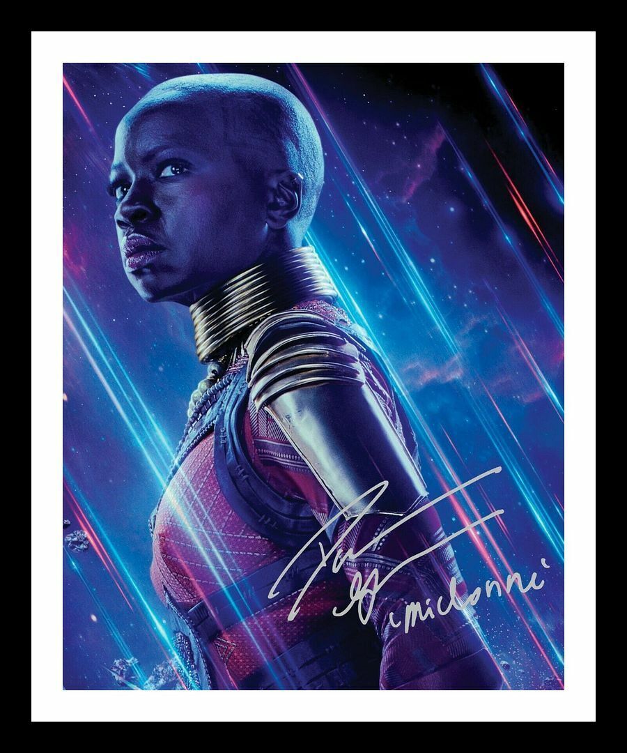 Danai Gurira - The Black Panther - The Avengers Signed & Framed Photo Poster painting 1