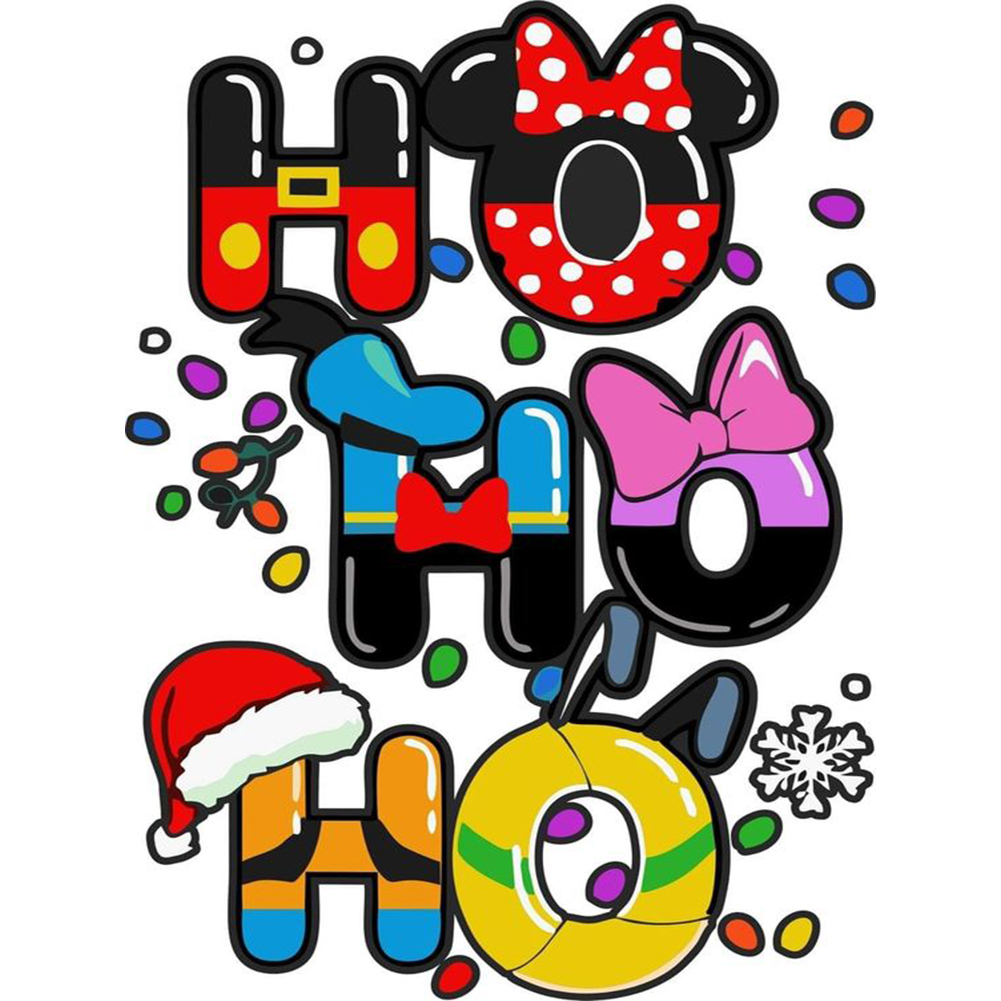

Cartoon Hohoho - Round Drill Diamond Painting - 30*40CM, 501 Original