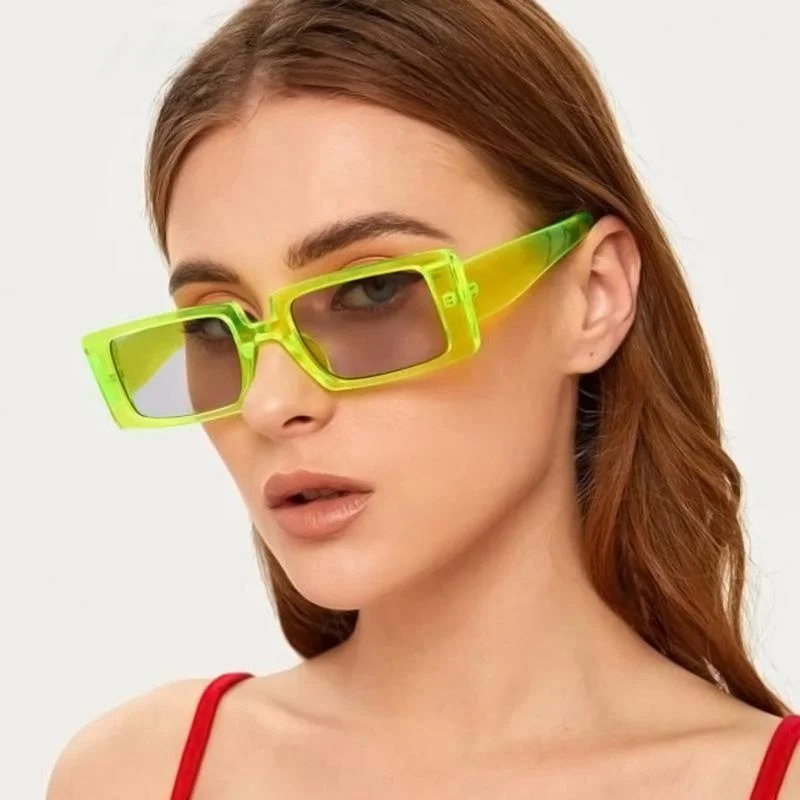 Transparent Personality Multicolor Street Photography Sunglasses