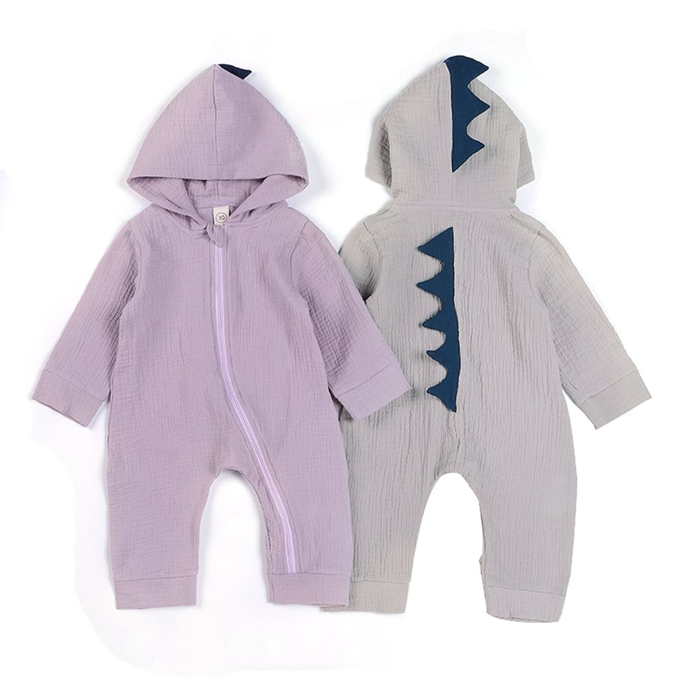 Cotton Animal Dinosaur Newborn Baby Rompers One Pieces Jumpsuits-Pajamasbuy
