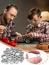 22 Pcs Steel Sealed Bearing Kit for TRX4-M Bronco Defender 1/18 RC Crawler
