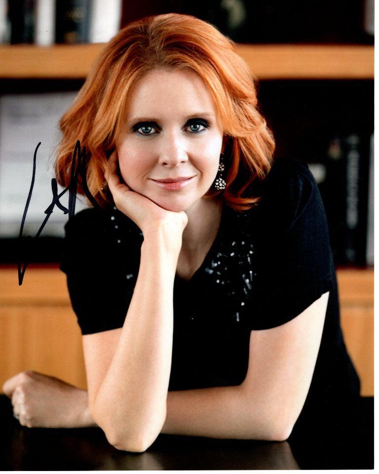 CYNTHIA NIXON signed autographed 8x10 Photo Poster painting