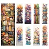 Stack Of Books With Flowers - 11CT Stamped Cross Stitch - 30*80cm