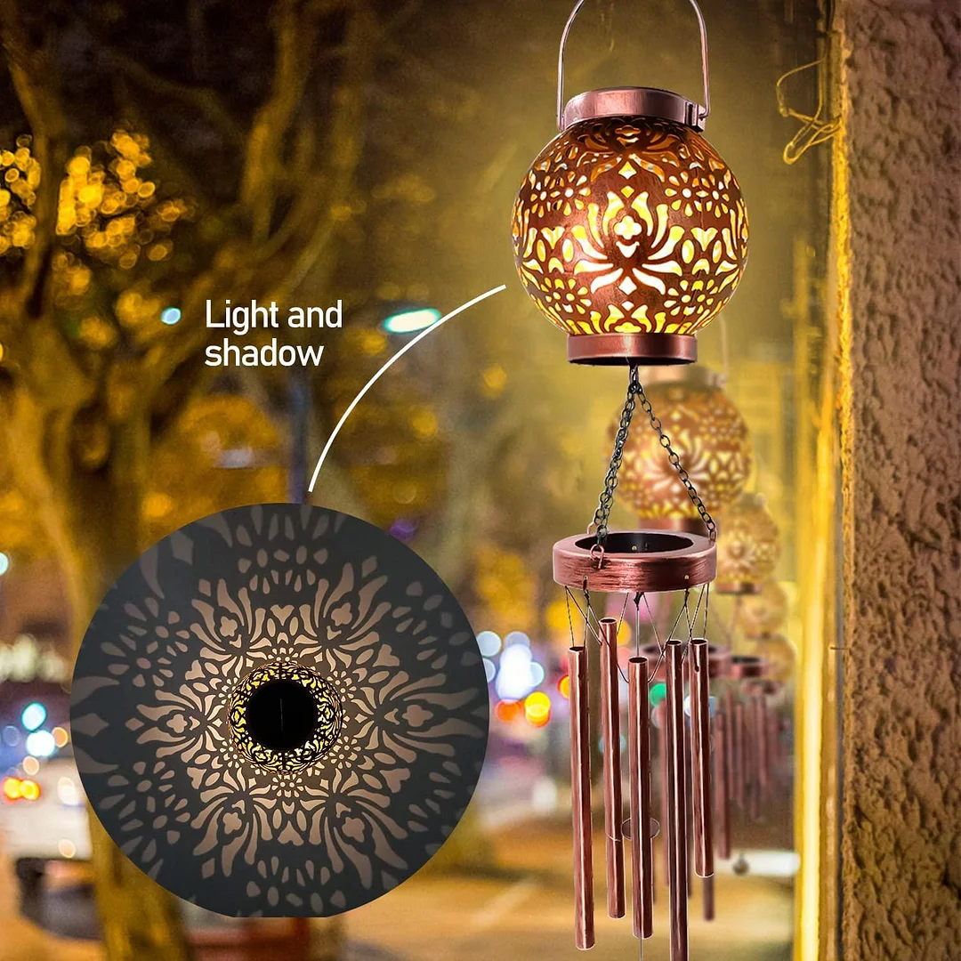 Hanging Solar Wind Chimes Lights