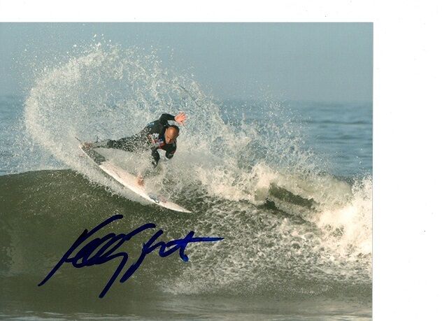 *KELLY SLATER*SIGNED*AUTOGRAPHED*Photo Poster painting*SURFING*COA*PROOF!!!