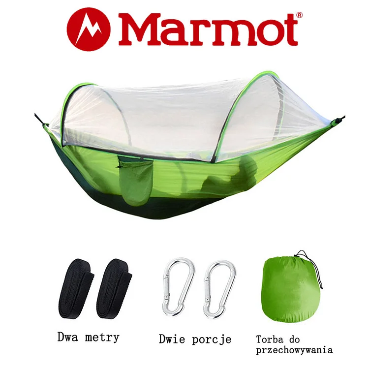 Marmot automatyczna moskitiera hamak na zewnątrz huśtawka domowa