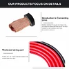 5AWG Battery Inverter Cable M8 M10 Copper Cord for Car Solar Inverter (10mm)
