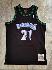 Kevin Garnett Minnesota Timberwolves 21 Black MN