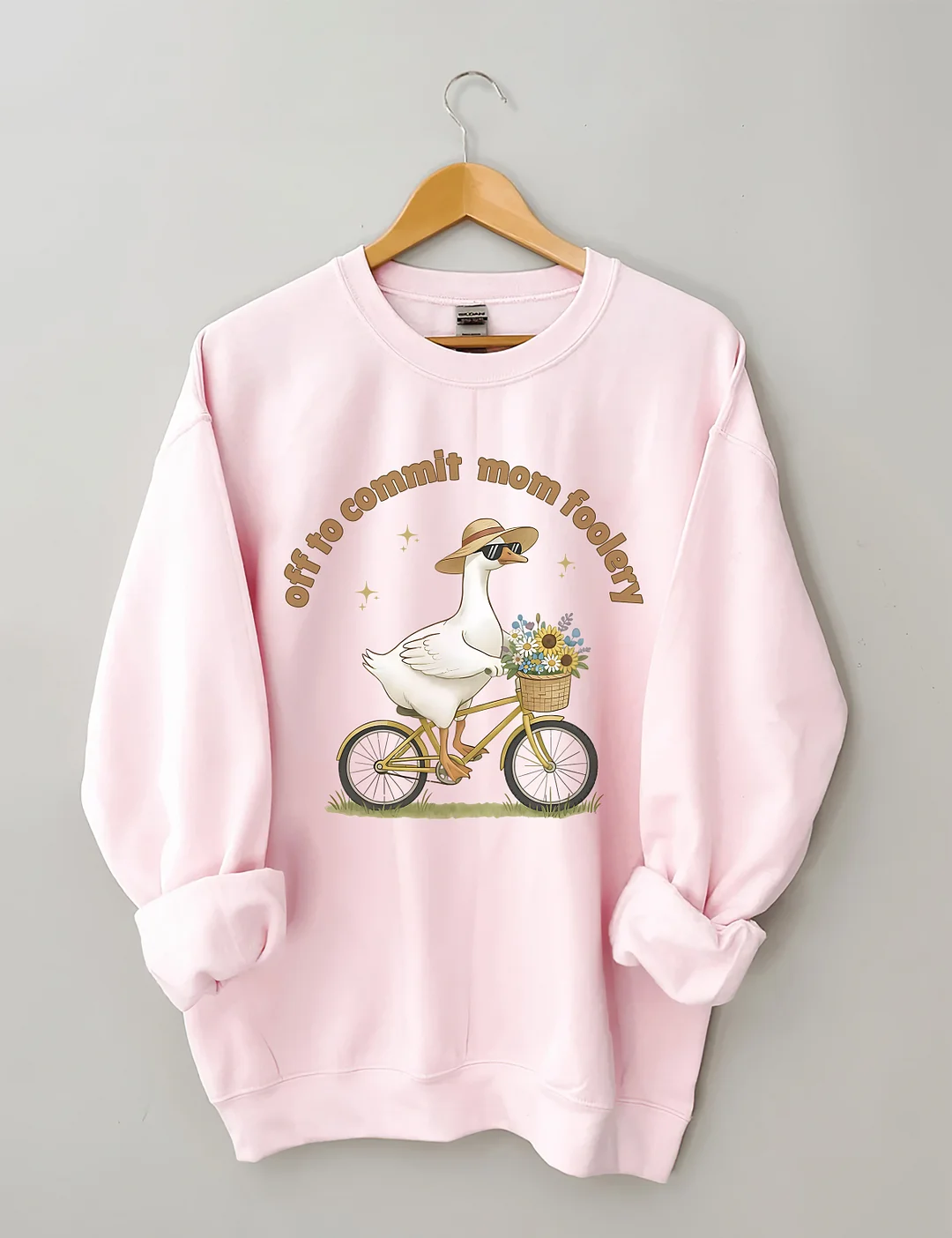 Off To Commit Mom Foolery Sweatshirt