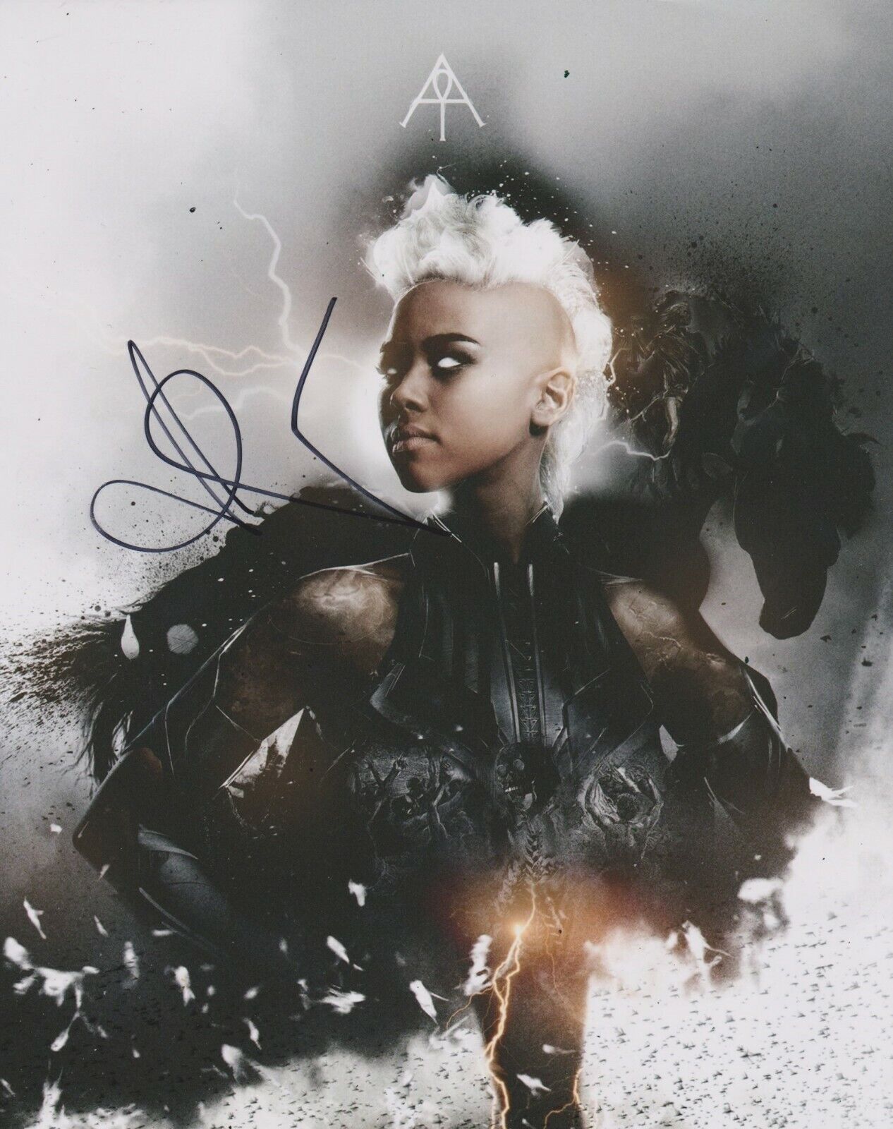 Alexandra Shipp Signed X-Men 10x8 Photo Poster painting AFTAL