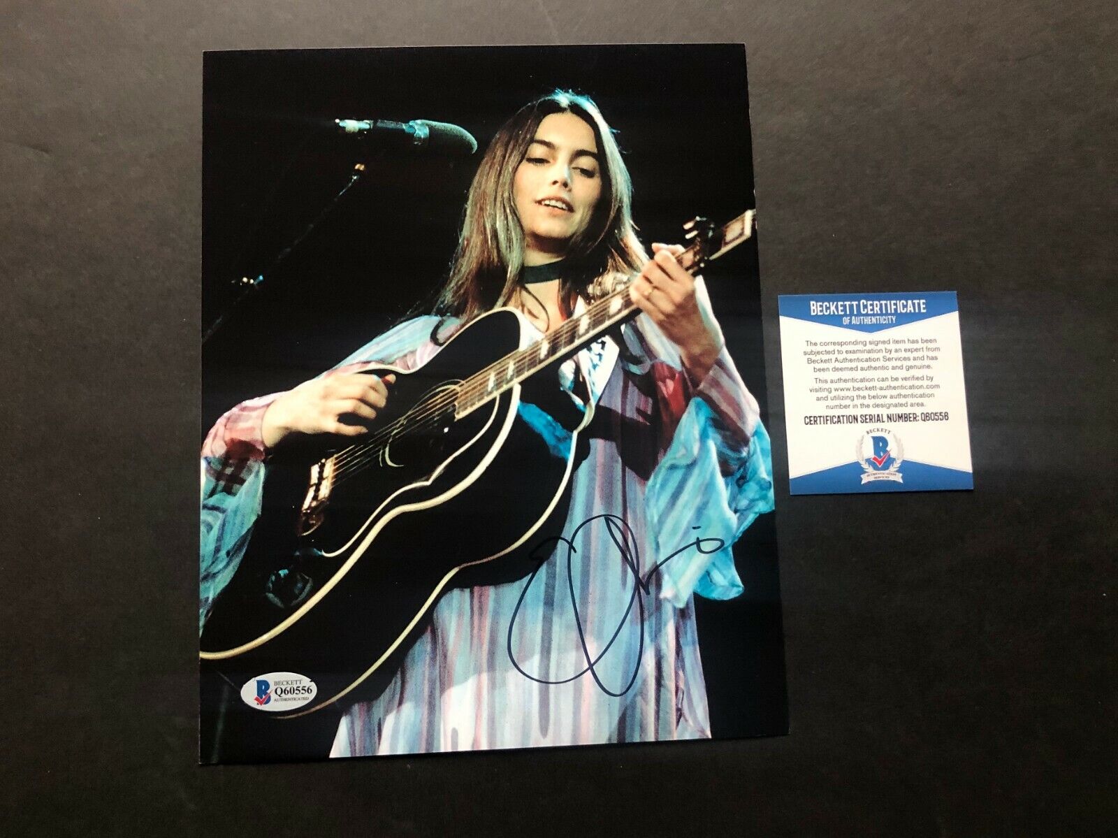 Emmylou Harris Hot! signed autographed classic 8x10 Photo Poster painting Beckett BAS coa