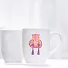 6pcs 5D Diamond Mosaic Stickers Kit DIY Cartoon Cup Phone Decor Kid(Antiquity)