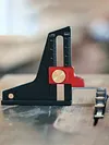 Woodworking Height Depth Measurement Al Alloy Adjustable Saw Blade Marking Ruler