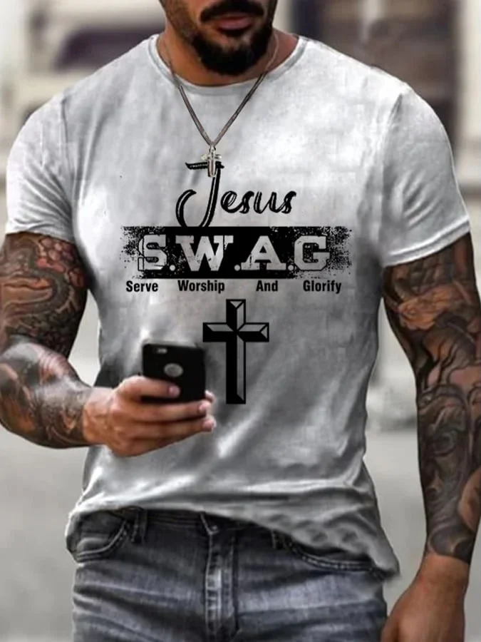Jesus Swag Service Worship and Glory T-Shirt socialshop