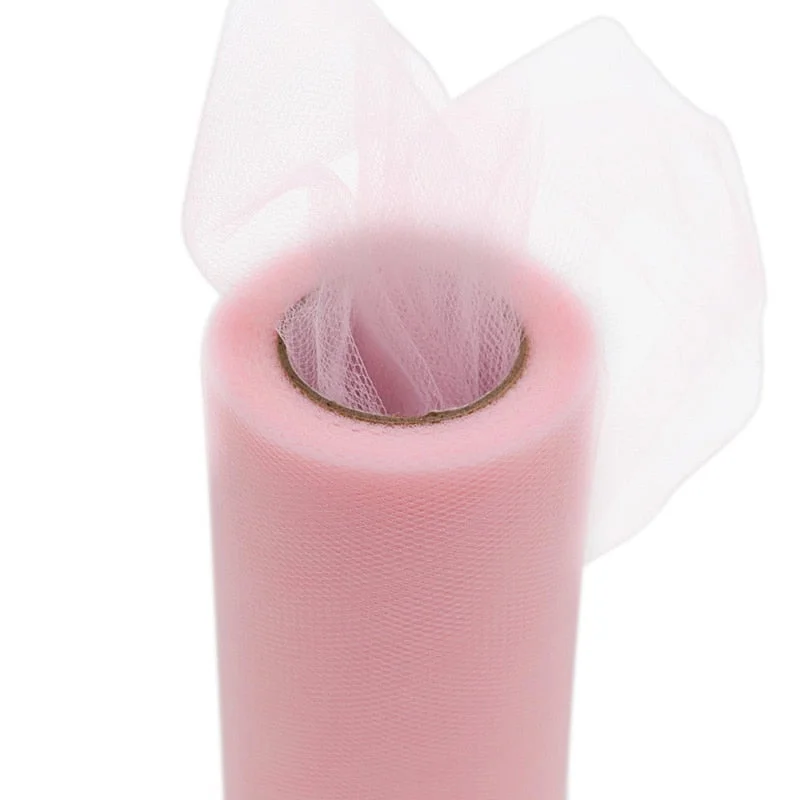 Tulle Roll 15cm 25Yards Roll Fabric Spool Tutu Party Baby Shower Birthday Gift Wrap Wedding Decoration Christmas Event Supplies