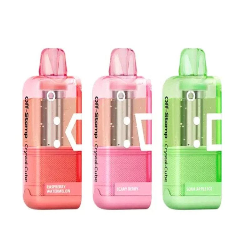 Off-Stamp X-CUBE Crystal 35K Disposable Pod(5%,35000 puffs)