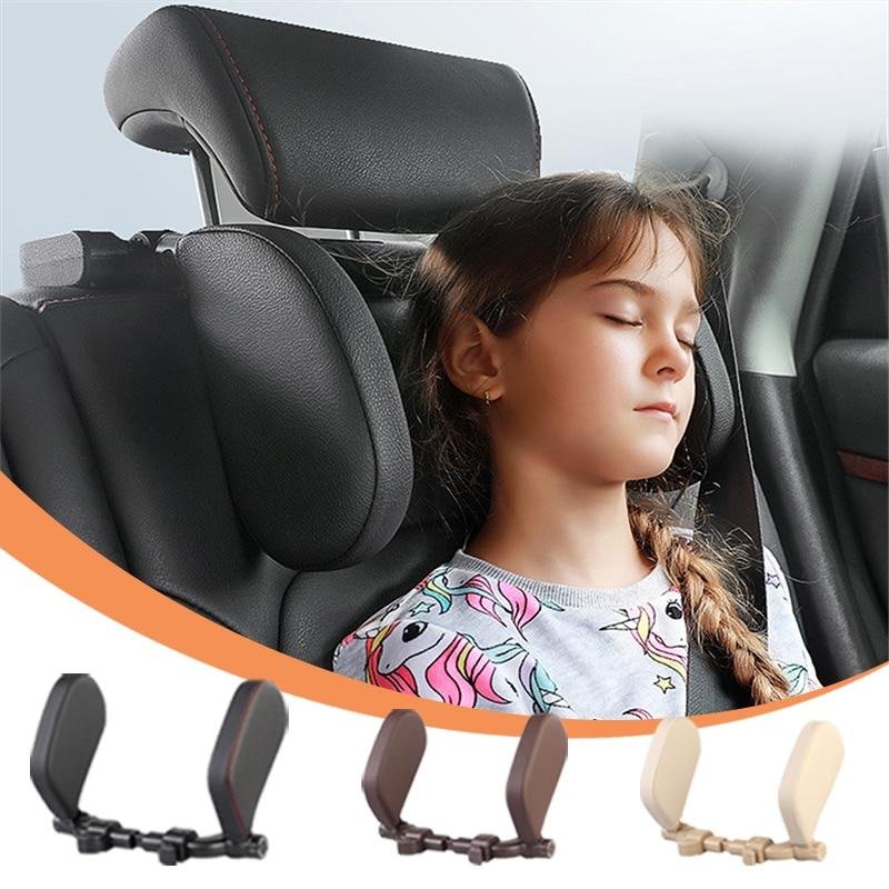 Car Seat Headrest Pillow Neck Support Pillow Side Head Telescopic Support