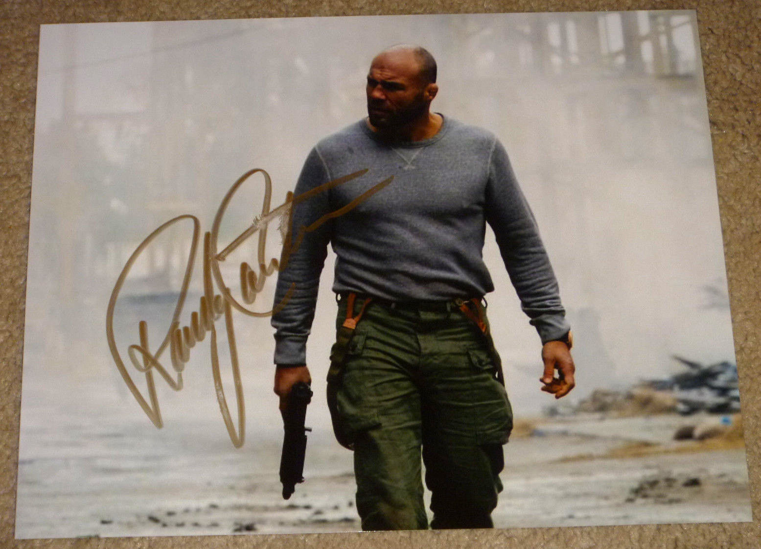 Randy Couture Authentic Signed 8x10 Photo Poster painting Autographed, UFC, Expendables