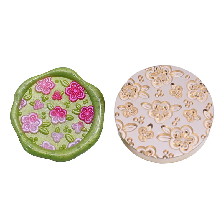 Diy Fire Lacquer Round Sealing Wax Stamp Head 25Mm gbfke