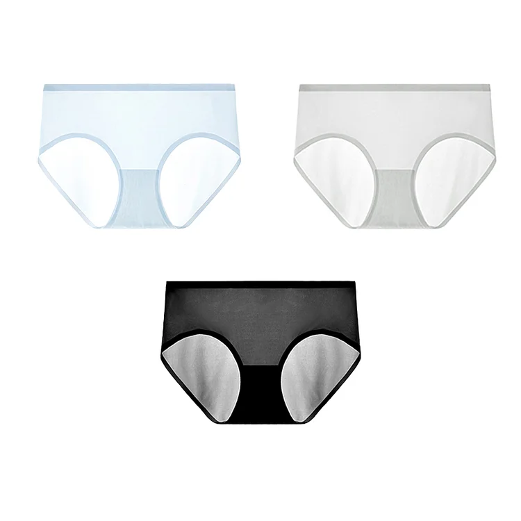 Ultra-thin non-marking ice silk underwear