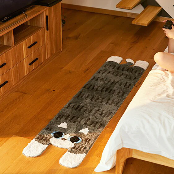 🐱Cute Long Cat Rug - tree - Codlins