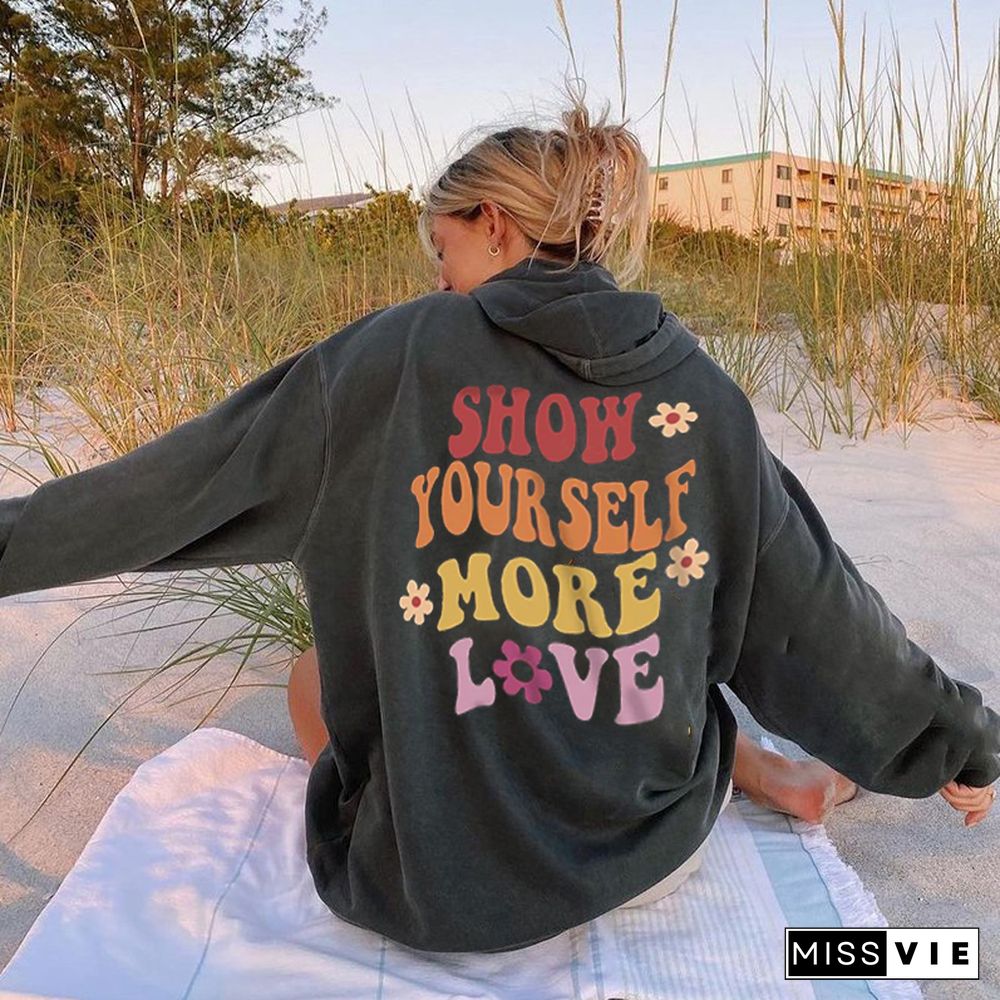 New Chic Vintage Good Life Casual Sweatshirt Hoodie