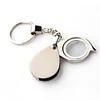 Portable 15X Folding Key Ring Magnifier Key Chain Magnifying Glass Loupe