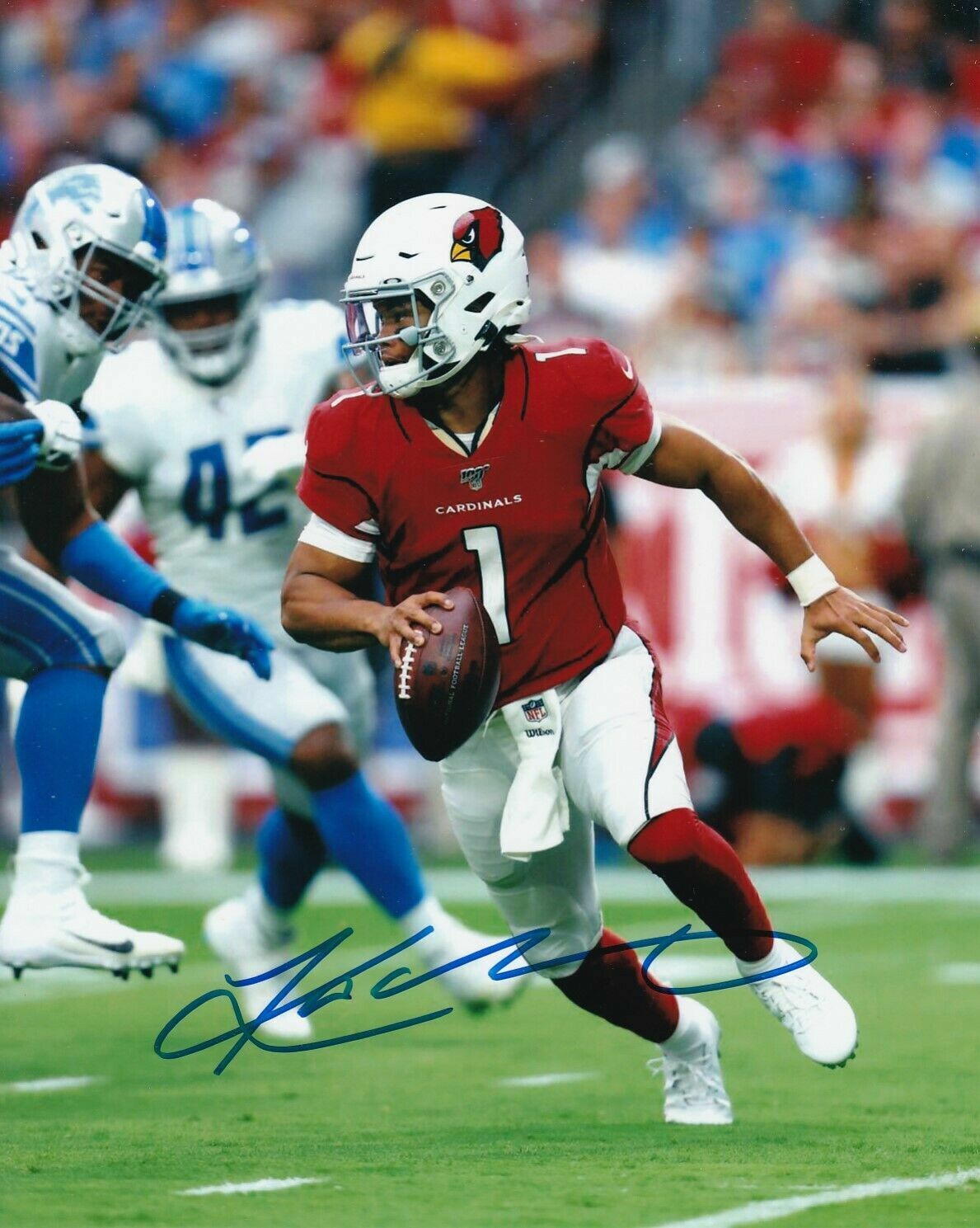 Kyler Murray Autographed Signed 8x10 Photo Poster painting ( Cardinals ) REPRINT