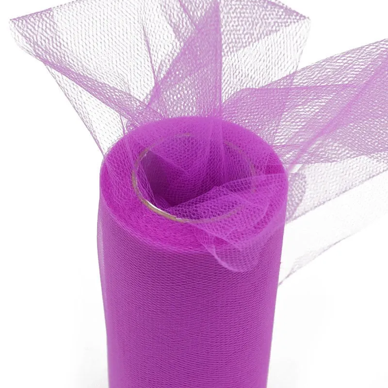 Tulle Roll 15cm 25Yards Roll Fabric Spool Tutu Party Baby Shower Birthday Gift Wrap Wedding Decoration Christmas Event Supplies