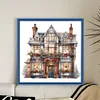 Christmas Cottage - 14CT Counted Cross Stitch - 50*50cm - Xmas