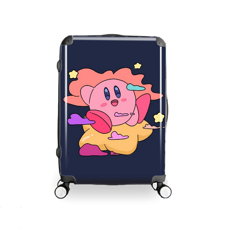 Kirby Sitting On A Star, Kirby Hardside Luggage