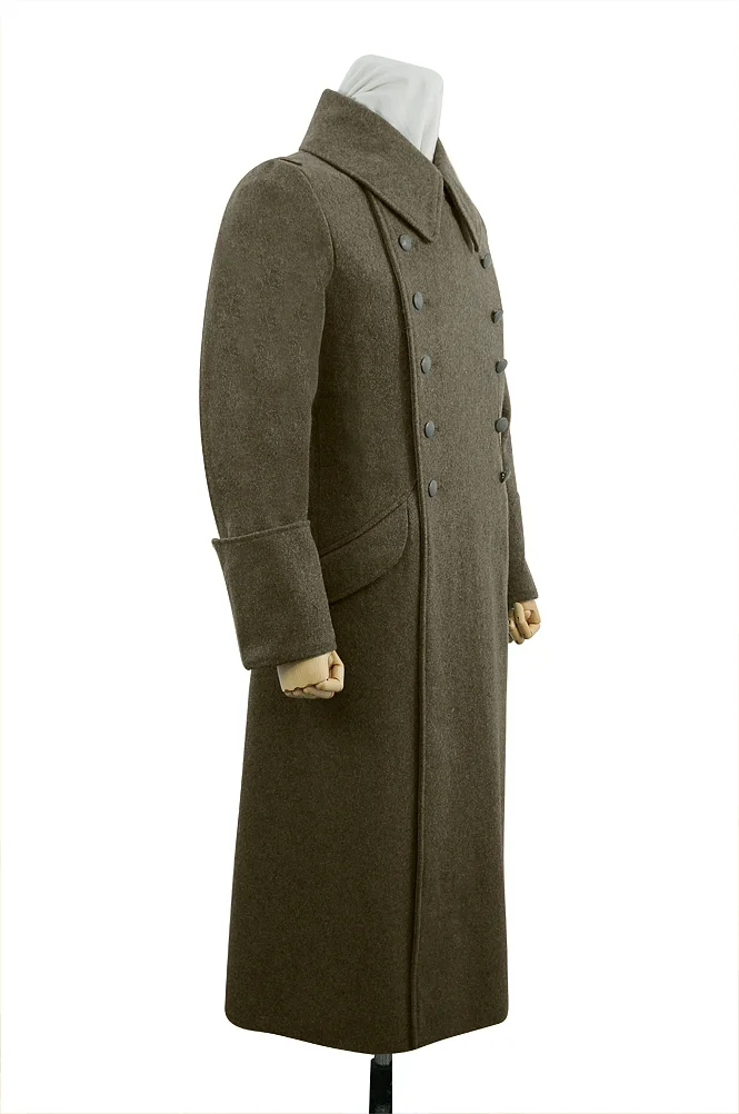   Wehrmacht German M1944 EM Brown wool Greatcoat German-Uniform