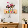 Holz alles Gute zum Geburtstag Hund - 5d DIY Handwerk Wandhaken