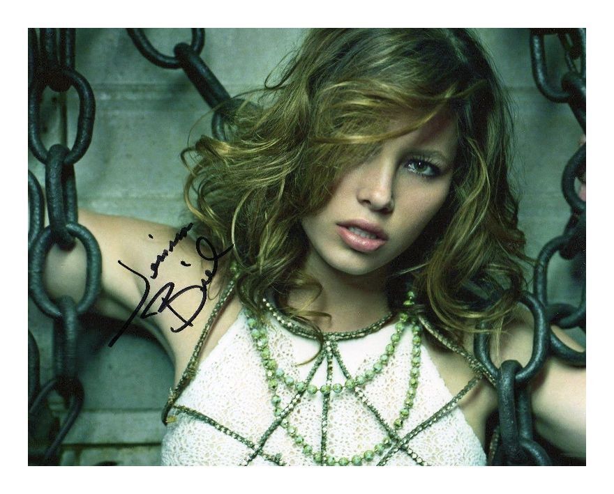 JESSICA BIEL AUTOGRAPHED SIGNED A4 PP POSTER Photo Poster painting PRINT 7