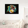 Diamond Painting-5D Full Round Drill  Chimpanzees