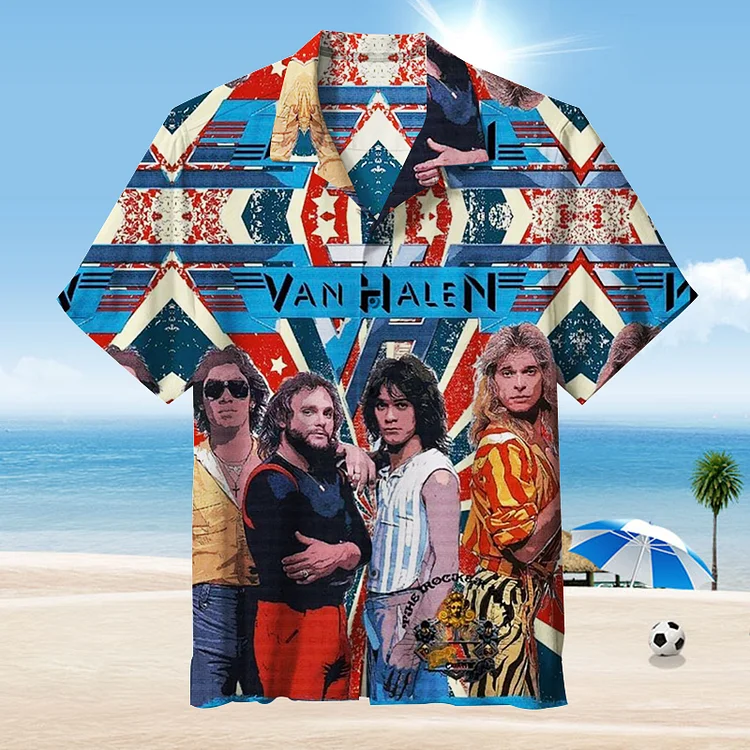 Van Halen | Unisex Hawaiian Shirt