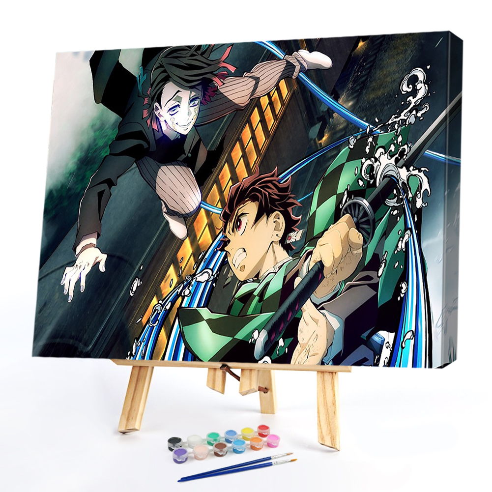 

50*40CM - Paint By Numbers - Japanese Comics, 501 Original