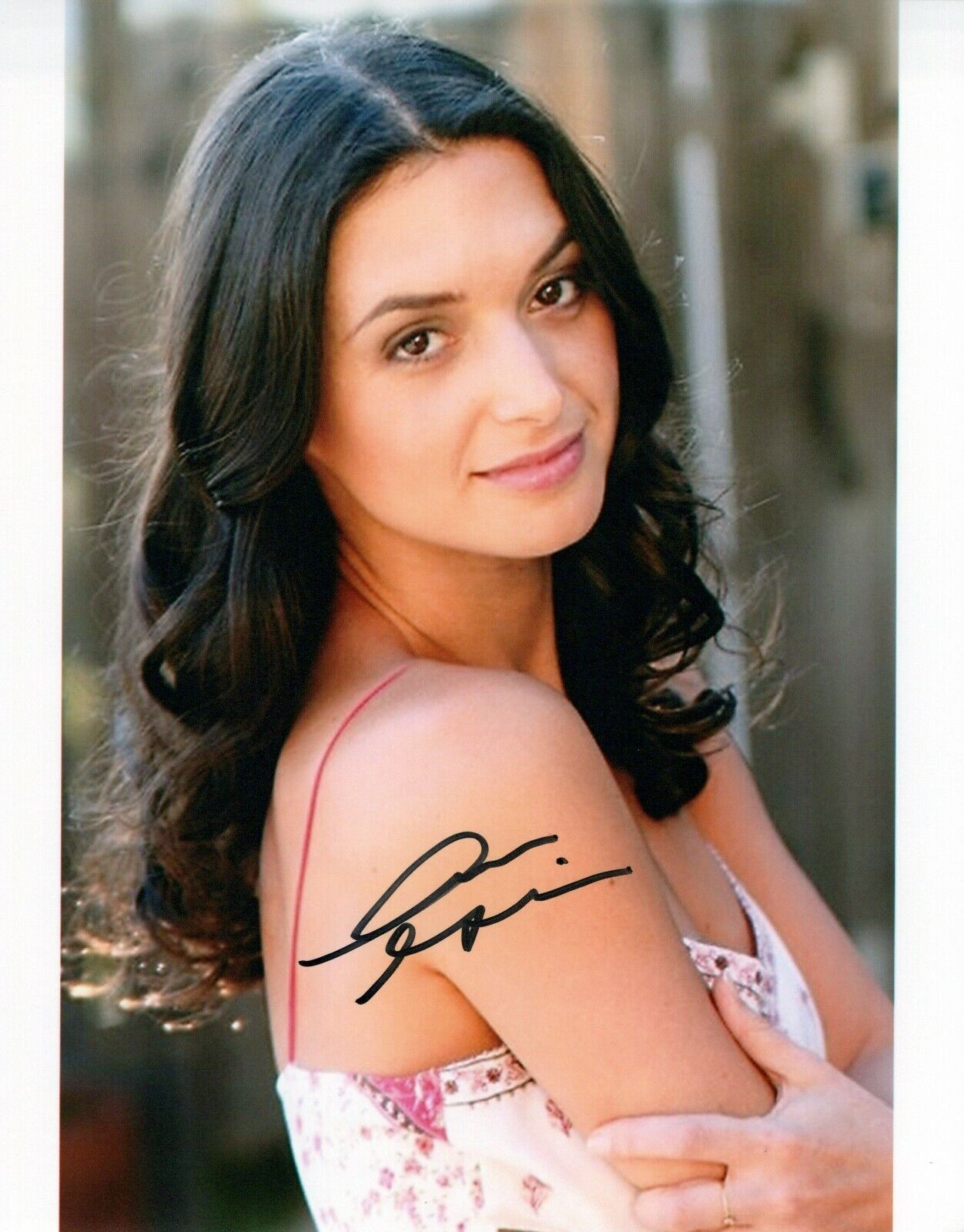 Andrea Gabriel glamour shot autographed Photo Poster painting signed 8x10 #4