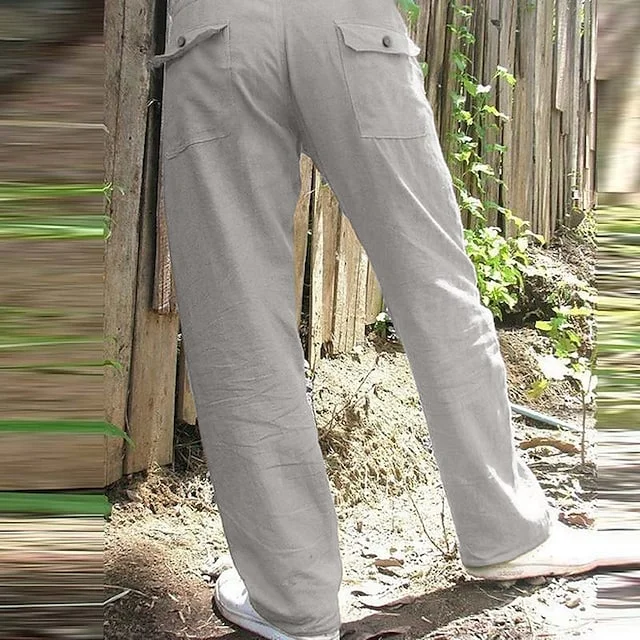 Men's Linen Pants-inspireuse