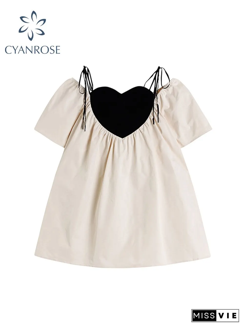 Sweet Summer Womens Lace Off Shoulder Short Sleeve Suspender Streetwear Dress