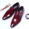 Spring Man Shoe Leather Formal Classic Italian Shoes
