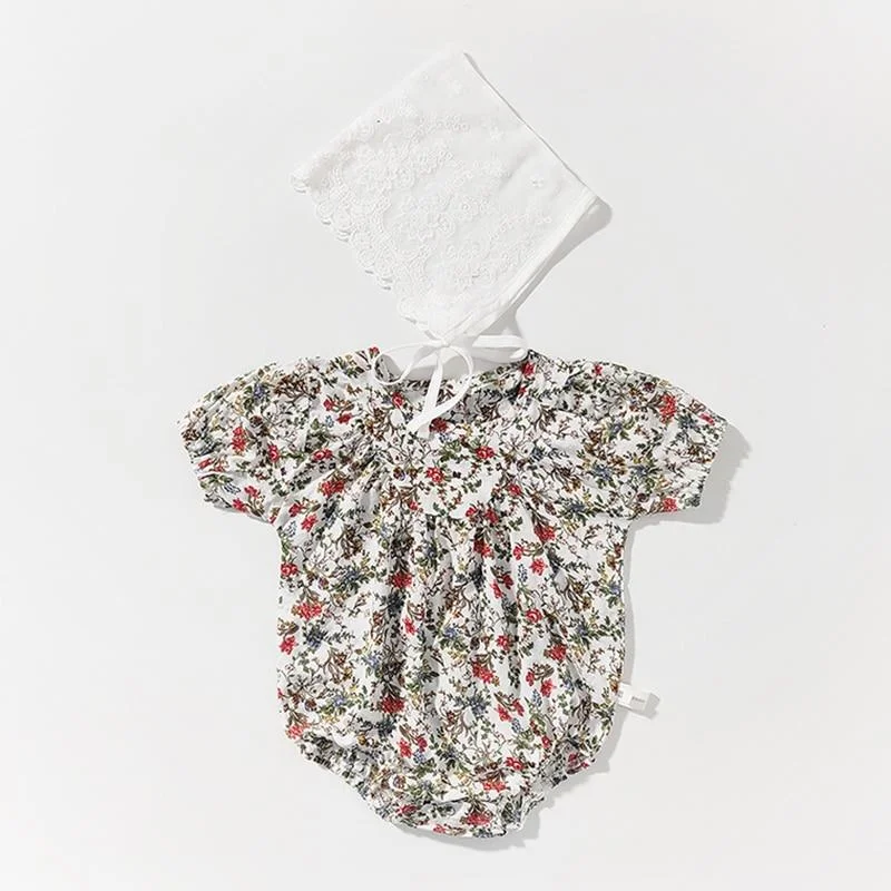 Summer Plaid Baby Bodysuits and Blouse 2 pcs New 2020 Fashion Baby Clothing Little Pumpkin Infant Girls Boys Clothes Set