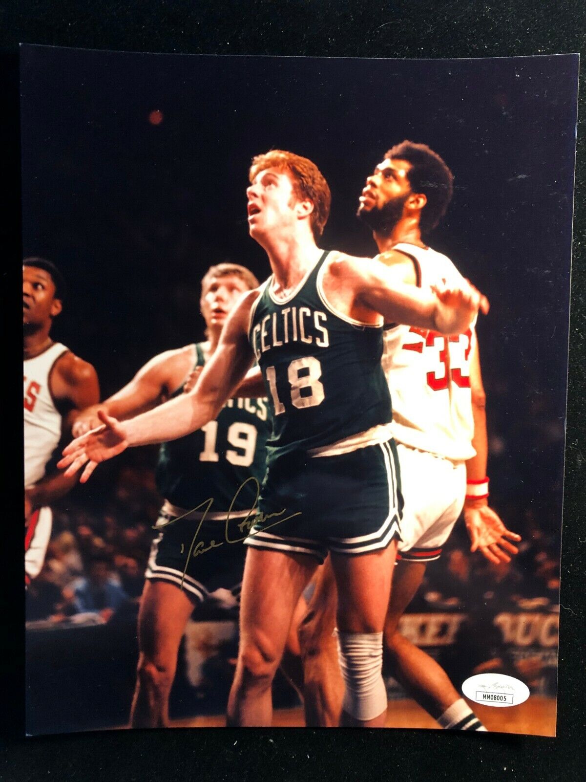 Dave Cowens Autographed Signed Photo Poster paintinggraph - 8x10 - Boston Celtics - JSA MM08005