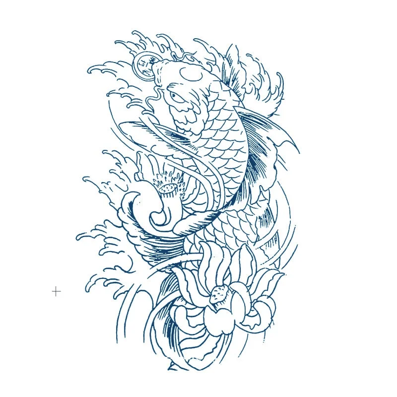 GHHF51-200 herbal juice tattoo stickers semi-permanent lasting men and women tattoo waterproof sweat plant juice tattoo stickers